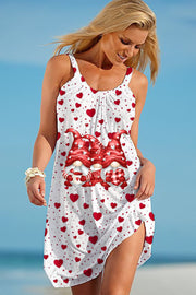 Love Gnomes Beach Sleeveless Dress