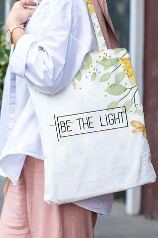 Be The Light Christian Paintings Tote Bag