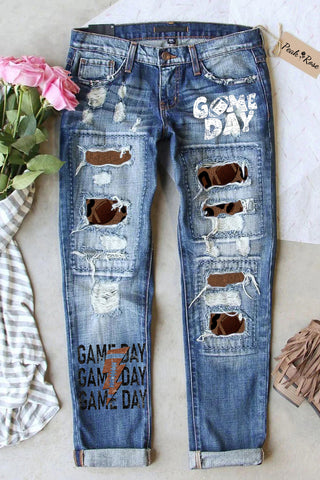 Game Day Football Jeans