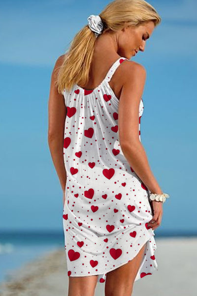 Love Heart Sleeveless Dress