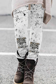 Cow Junkie Print Leggings