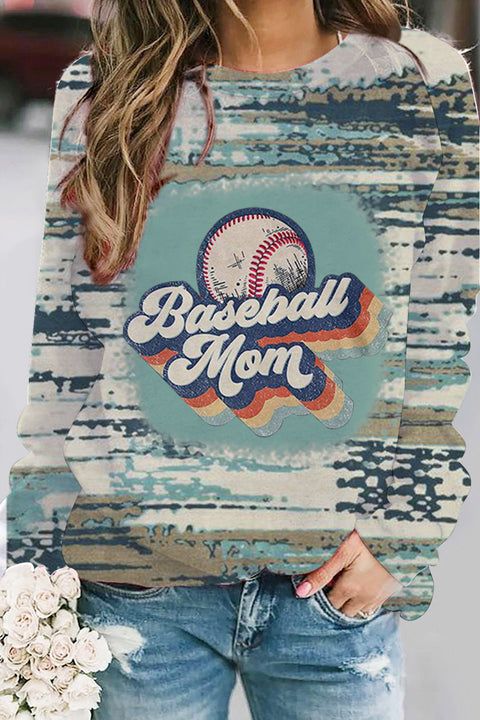 Western Baseball Mom Sweatshirt