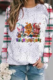 Hallothanksmas Plaid Sweatshirt