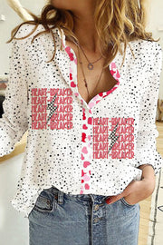 Valentine's Day Heart-breaker Long Sleeve Shirt