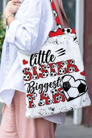Soccer Mama Print Tote Bag