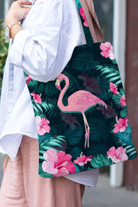 Spring/Summer Flamingos Tote Bag