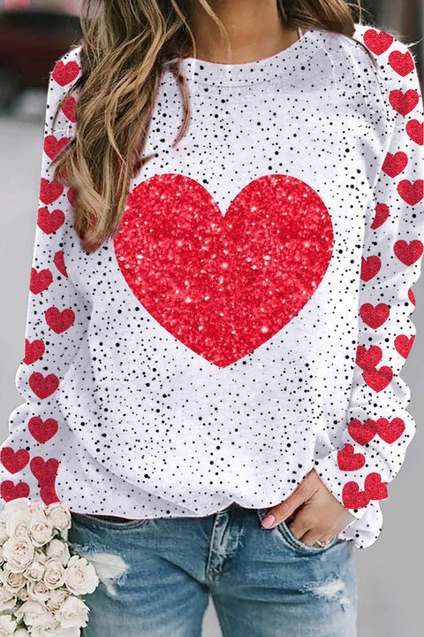 Love Heart Sweatshirt