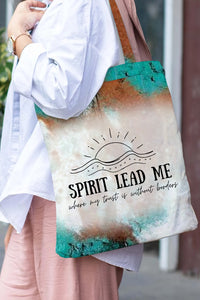 Spirit Lead Me Where My Trust Is Without Borders Tote Bag