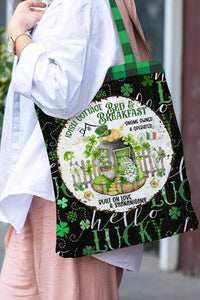Irish Cottage Bed & Breakfast Gnome Owned & Operated Tote Bag