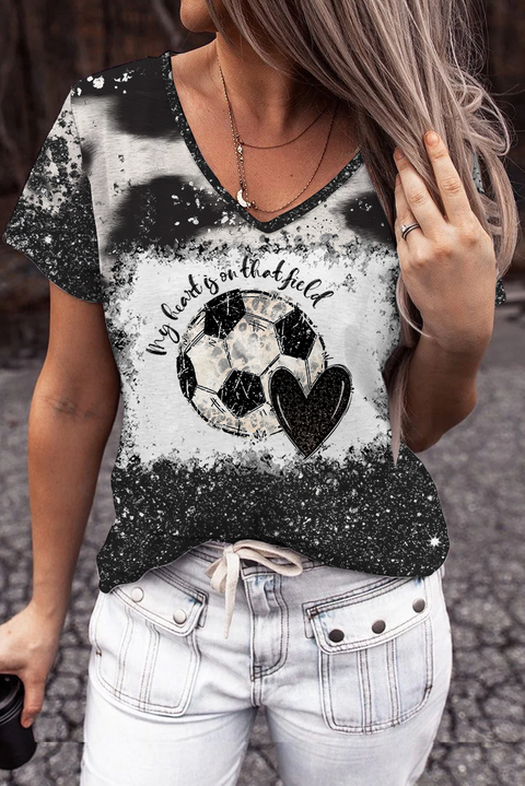 Soccer Day My Heart Is On That Field T-shirt