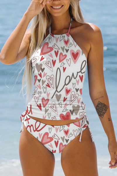 Love Heart Bikini Swimsuit