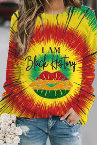 I Am Black History Lips Sweatshirt