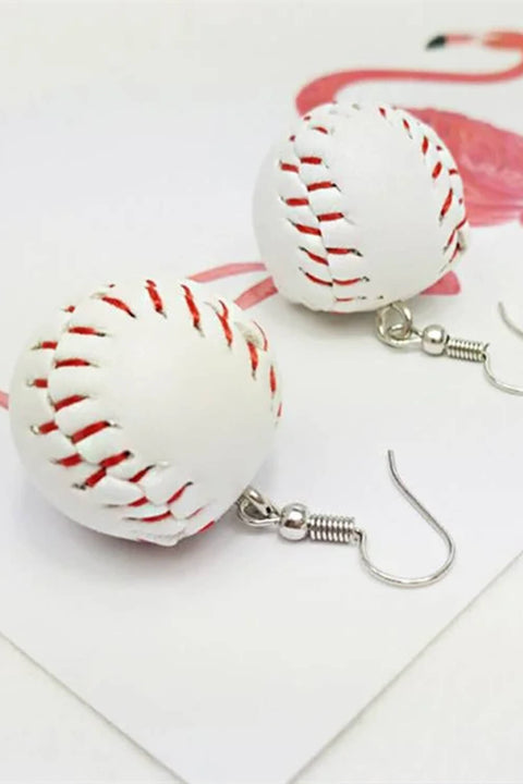 Creative Fun Baseball Earrings