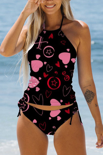 Love Heart Bikini Swimsuit