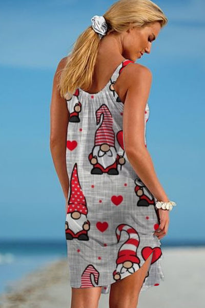 Love Gnome Sleeveless Dress
