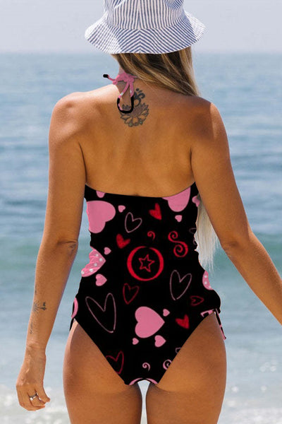 Love Heart Bikini Swimsuit