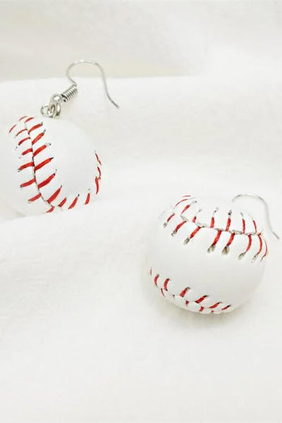Creative Fun Baseball Earrings