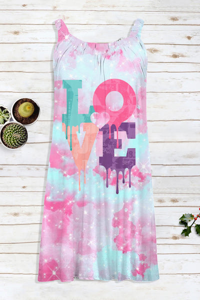 Love Letter Beach Sleeveless Dress