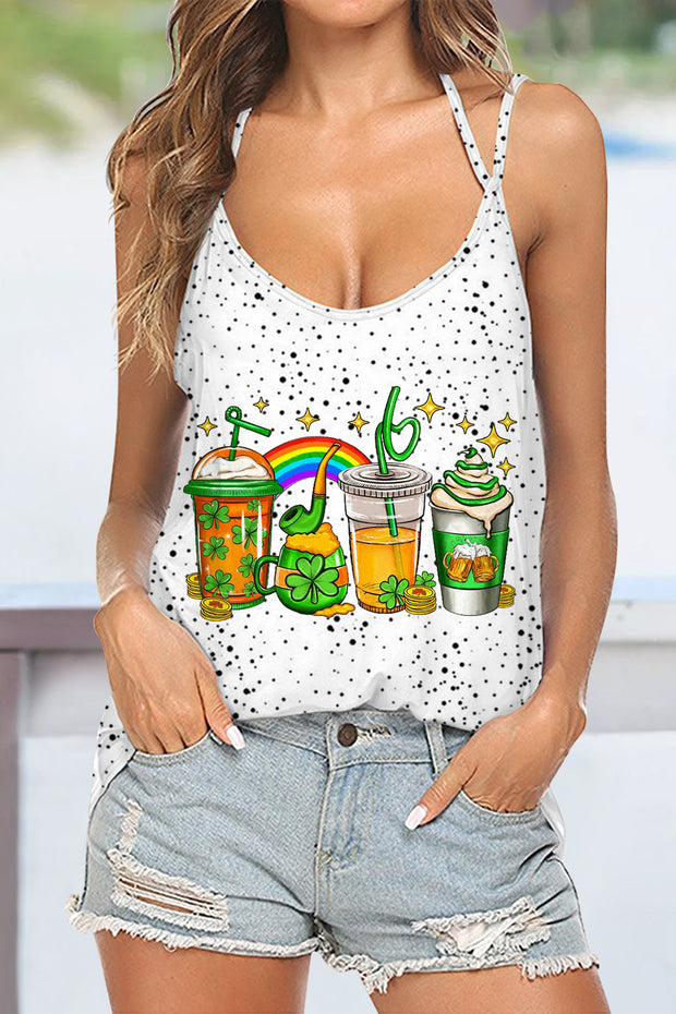 St. Patrick's Day Halter Top