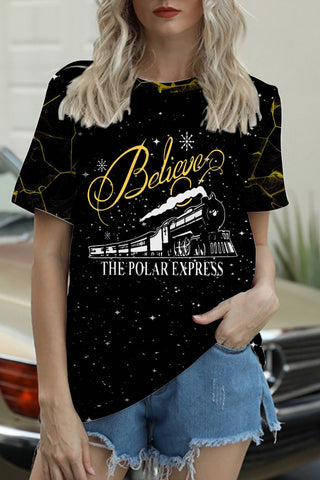 Believe Express Train T-shirt