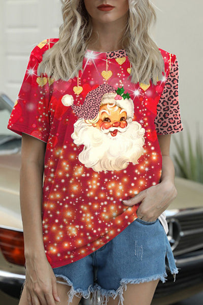 Christmas Red Santa T-shirt