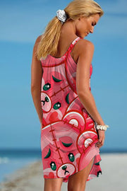 Love Bear Beach Sleeveless Dress