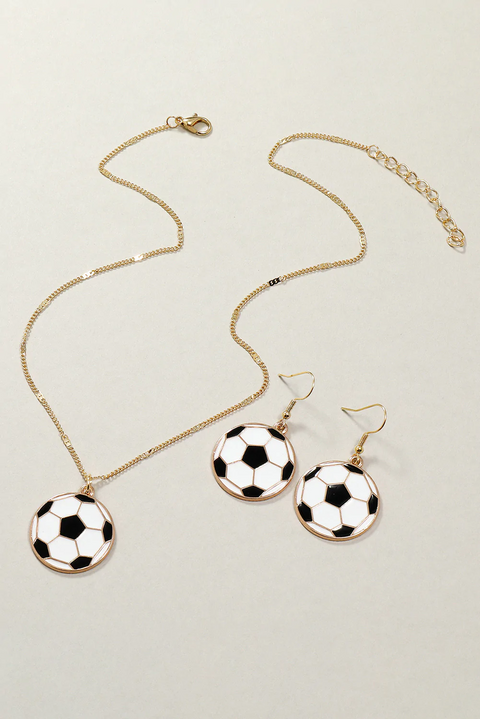 Fußball-Fußball-Schmuck-Sets