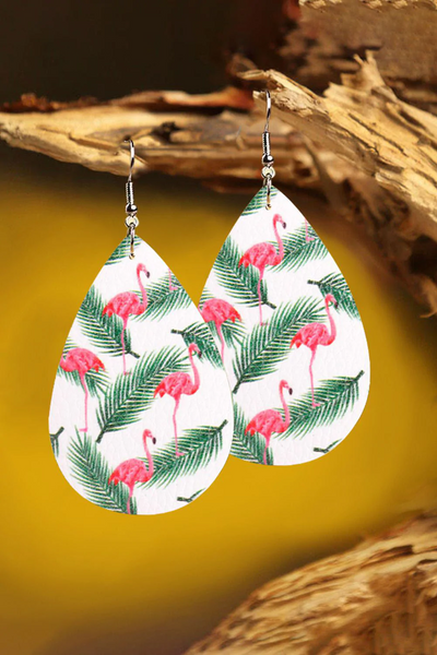 Summer Flamingos Earrings