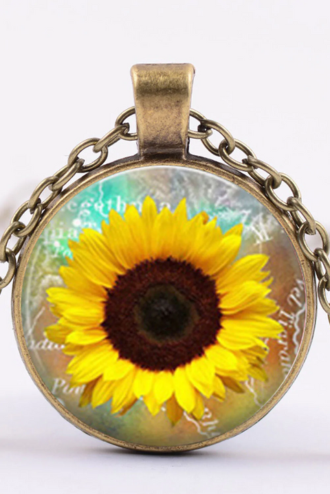 Sunflower Necklace