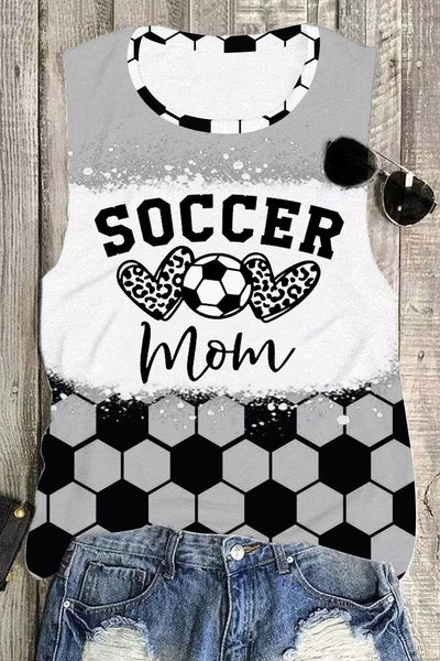 Soccer Mom Print Tank Top