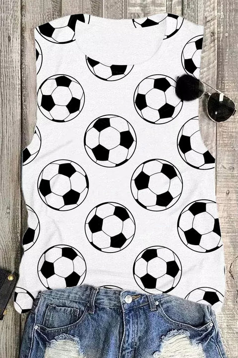 Soccer Ball Tank Top