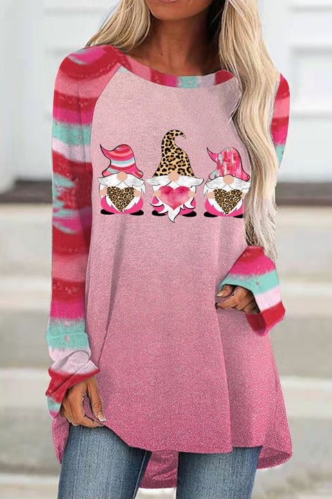 Pink LOVE Gnome Tunic