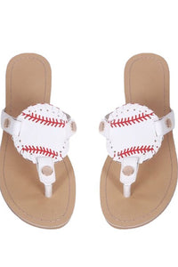 Baseball Flip Flops Slippers