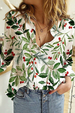Holly Plants Long Sleeve Shirt