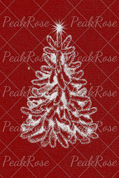 Merry Christmas Tree Sleeveless Maxi Dress