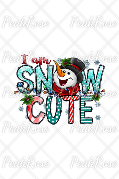 I Am Snow Cute Sweatshirt