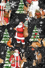 Christmas Santa Claus Sleeveless Dress