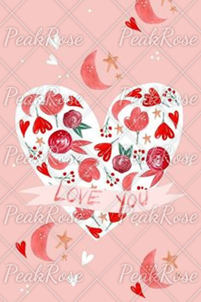 Love You Candy Gift Box Pink Cute Beach Sleeveless Dress