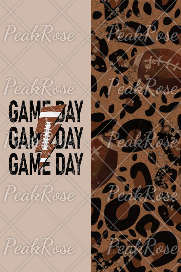 Game Day Football Print Leggings