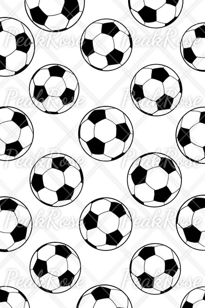 Soccer Ball Print V-Neck T-Shirt