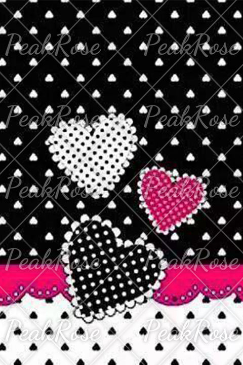 Love Polka Dots Heart Long Sleeve Shirt