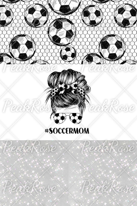 Soccer Mom Mesh Print Ripped Denim Jeans