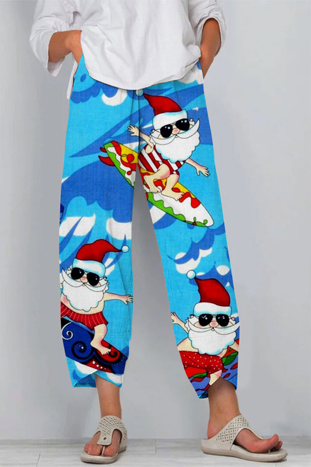 Santa Beach Casual Pants