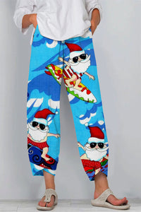 Santa Beach Casual Pants