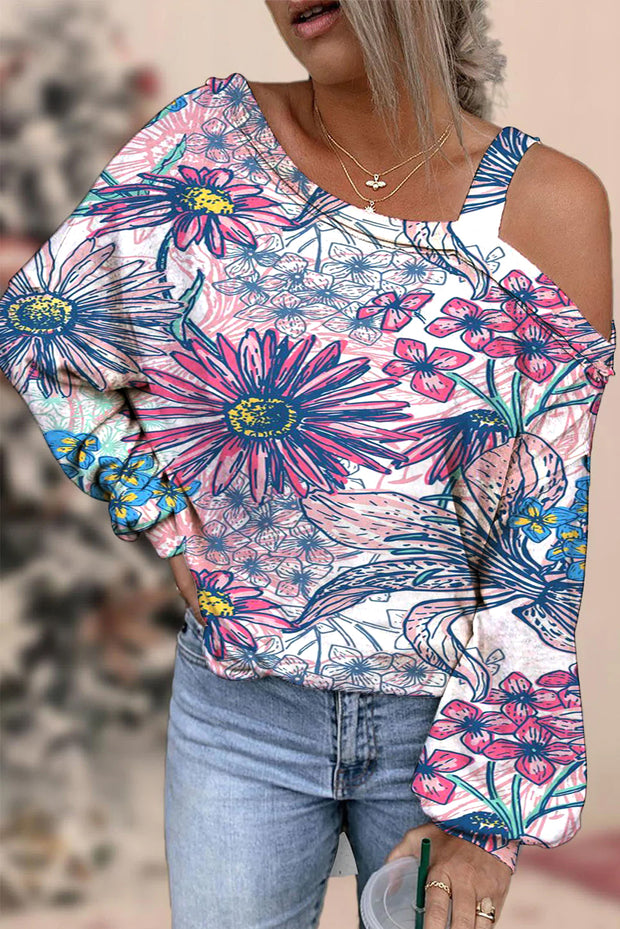 Bohemia Retro Off-shoulder Blouse