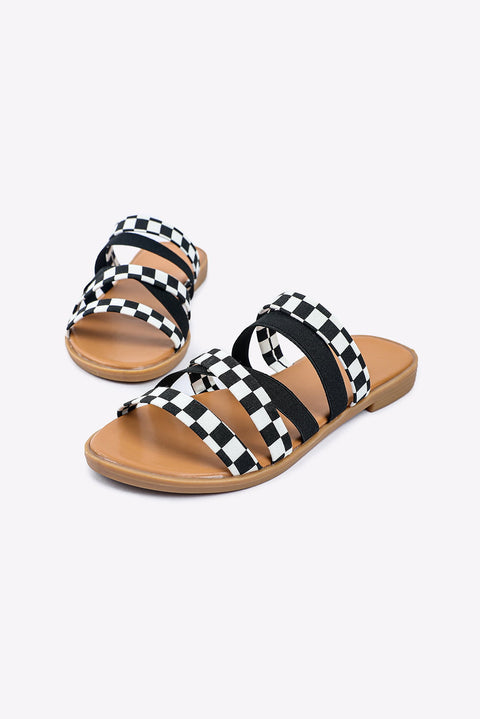 Plaid Summer Slippers