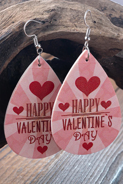 Love Happy Valentine's Day Earrings