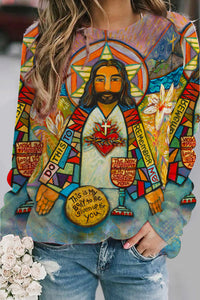 Heiliges Herz von Jesus-Sweatshirt