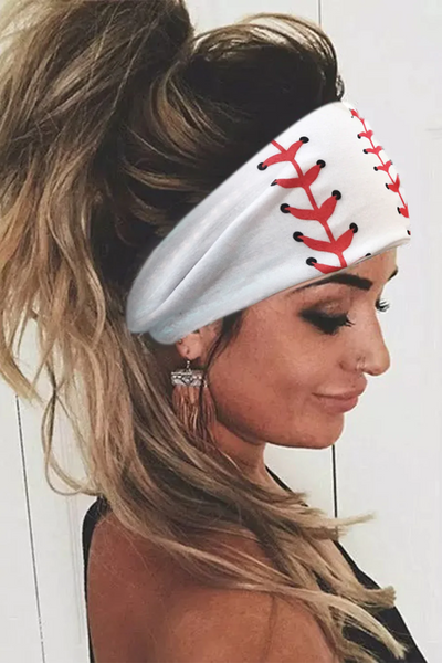 Baseball Printed Yoga Sports Headband