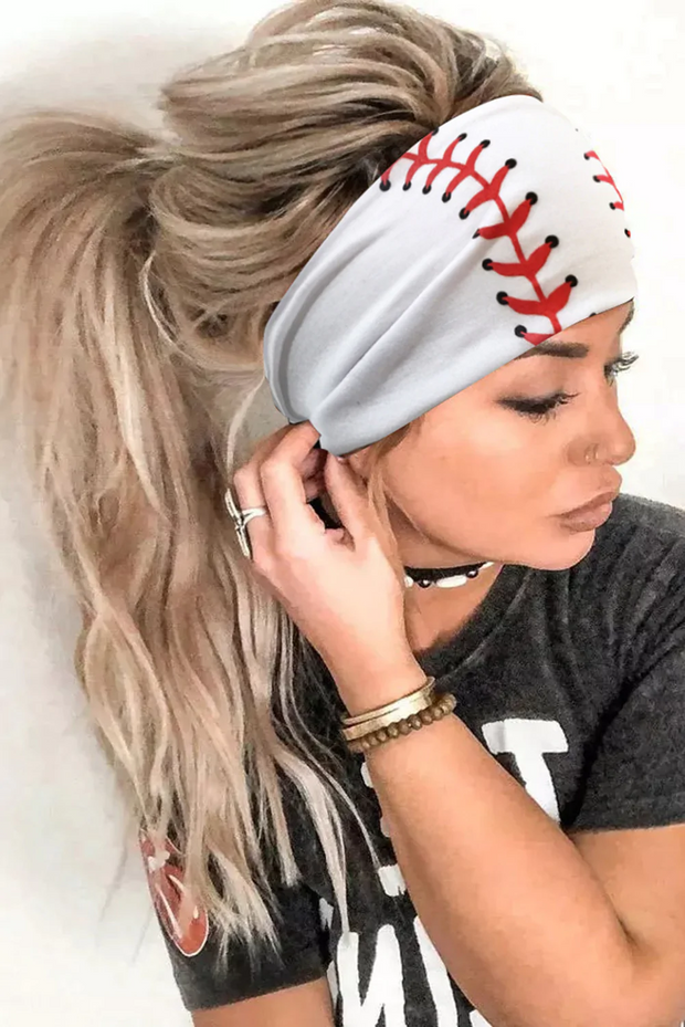 Baseball Printed Yoga Sports Headband